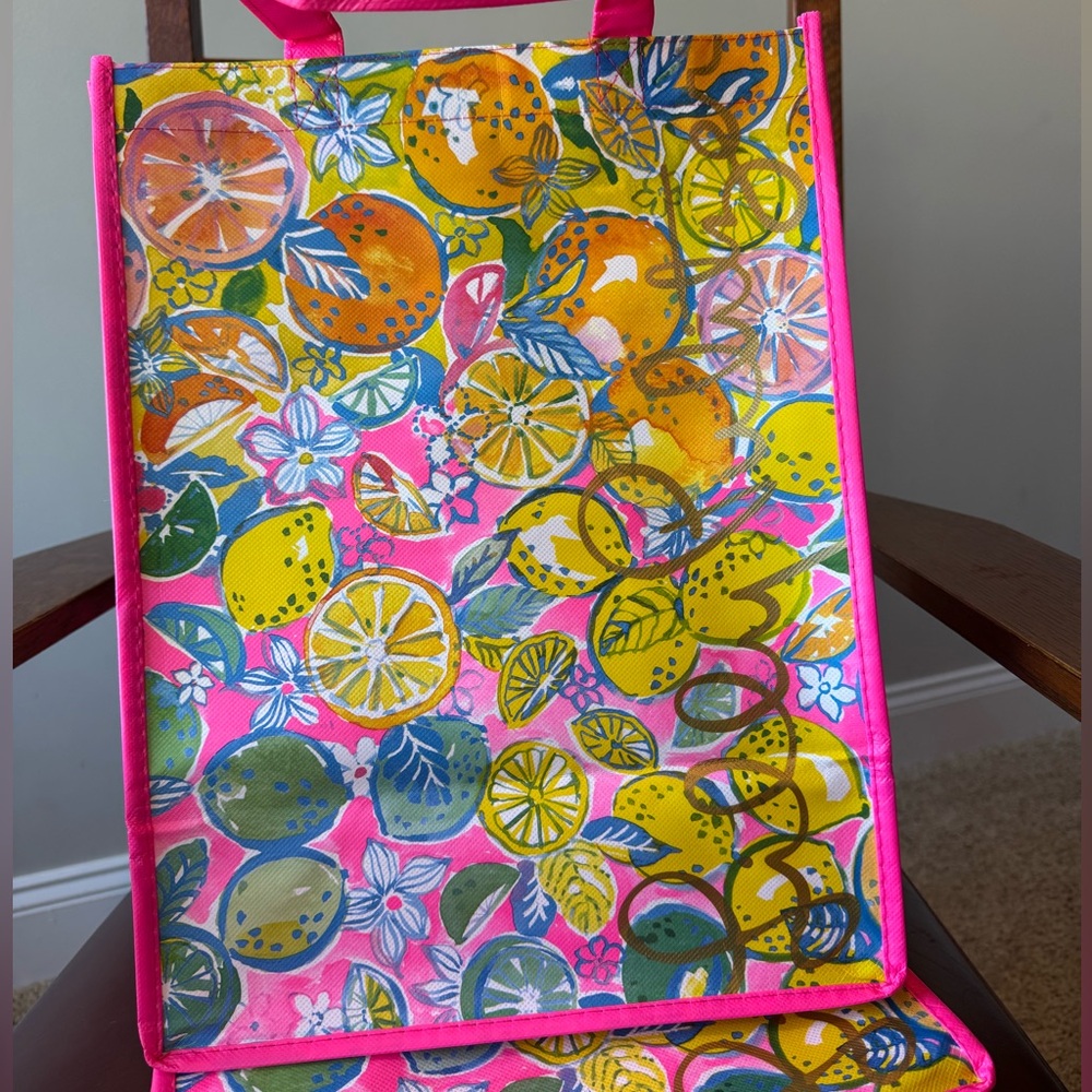 Lilly Pulitzer Reusuable Shopping Tote Bag